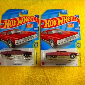 2022 HOT WHEELS LAYIN LOWRIDER FIRST EDITION 128/250 Experimotors 7/10 lot of 2